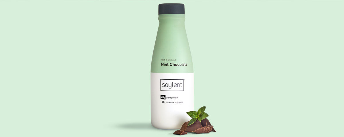 The all new Mint Chocolate Soylent Drink is here