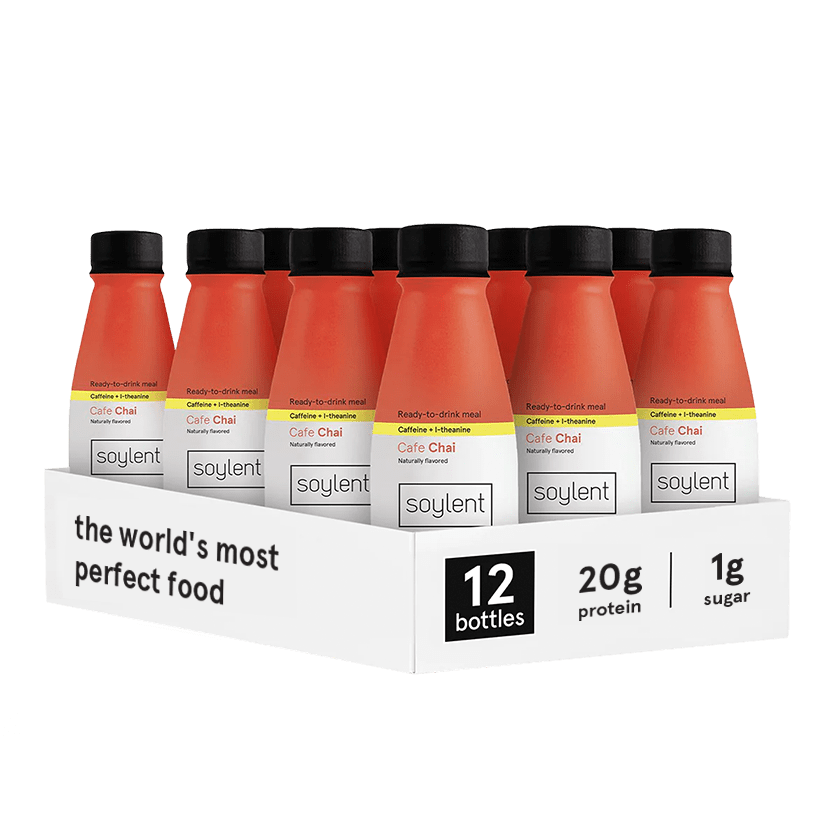 Soylent complete coffee - chai