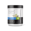 Vanilla Soylent Complete Protein Powder in a conveniently packaged tub.